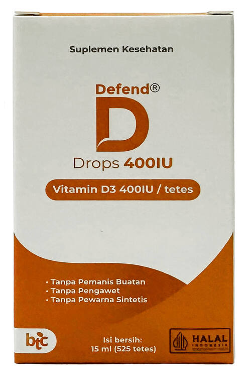 Defend D Drops 400IU 15ml